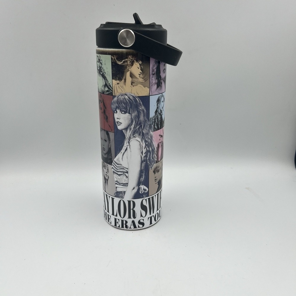 Custom Taylor Swift Eras Tour 20oz Tumbler Stainless Steel Water Bottle EUC